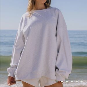 Daily Drills Oversized Fleece Crew